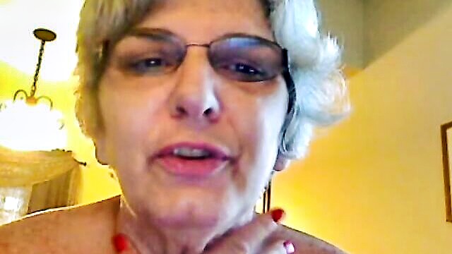 granny show, years old, shows off - experience the seductive allure of a mature webcam ladys voluptuous figure and slippery intimate area