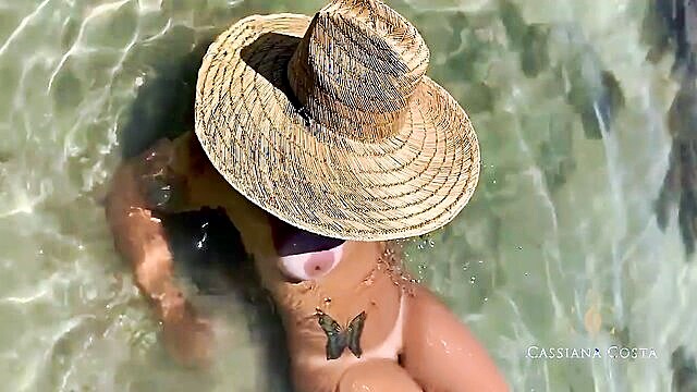 milf, latina, blonde - naked beach boy sex