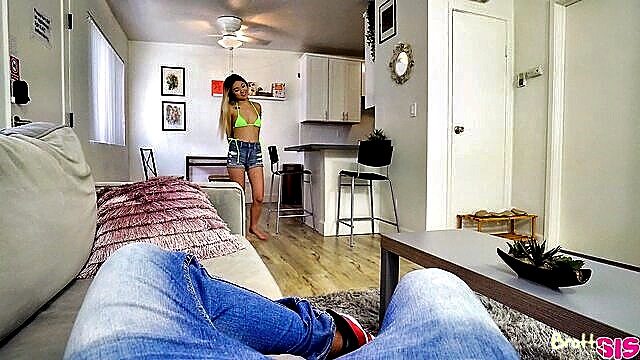 Lulu Chu - lulu chus stepbrother pounds her hard and deep giving her a passionate cum in mouth finish Nubiles Porn