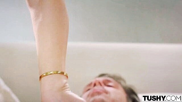 Mick Blue, Syren De Mer - syren de mer mick blue have a hot threesome with a cum filled mouth Tushy