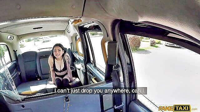 Rae Lil Black - rae lil black shows off her deepthroat skills in fake taxi fakehub