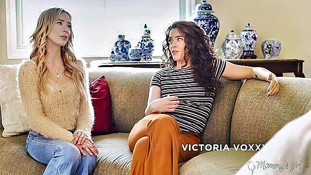 Aiden Ashley, Victoria Voxxx, Hazel Moore, Siri Dahl - stepfamily reunion with petite step siblings aiden ashley victoria voxxx and hazel moore Adult Time