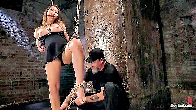 Dani Daniels, The Pope - dani daniels humiliated and tied up in hardcore bdsm bondage session with the pope Kink
