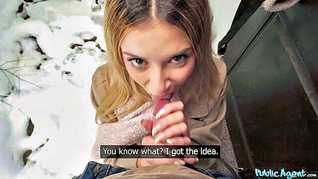 Martin Gun, Angelique Lapiedra - angelique lapiedras natural tits get spanked her bubble butt bounces in public agent pov fakehub