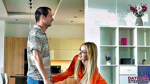 Sam Bourne, Micky Muffin - stepsons cock is getting filled by blonde milf sam bourne micky muffin Mom Lover