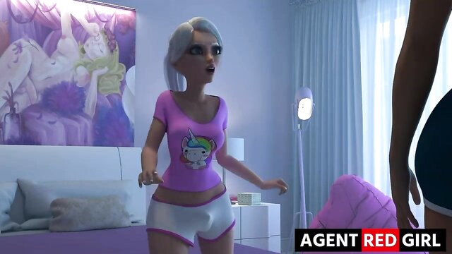 agent red girl deepthroat : Adult Time