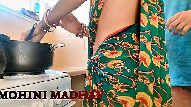 Mohini_Madhav - young housewife gets some action from a horny neighbor in an indian fiction movie