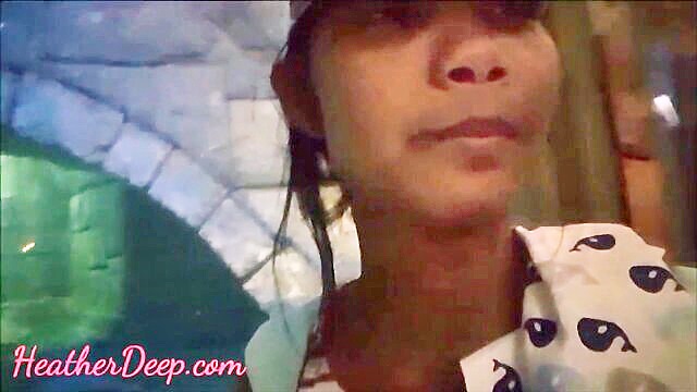 heather deep dot com thai teen heather deep deep throat throatpie after see shark reef aquarium in mandalaybay las vages : Heather Deep