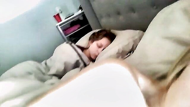 this, her friend, while he - watch this hot chick pleasure herself while her friend snoozes soundly mylustcom video