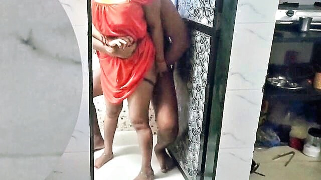 bhabhi, bhabhi ki chudai, bhabhi ki - horny stranger surprises hot wifey in law with a hot doggy style ride while hubbys away