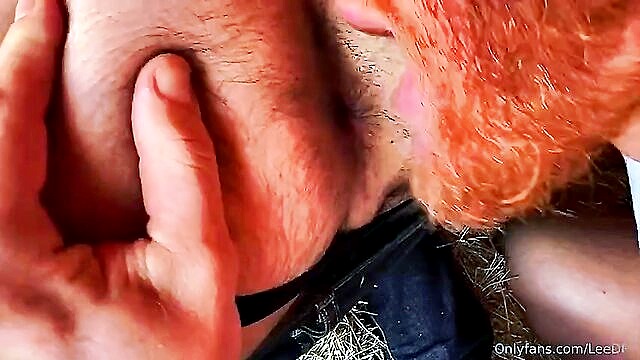 big cock, amateur, homemade - lee dawsons big butt gets slammed hard on a farm by daddytm