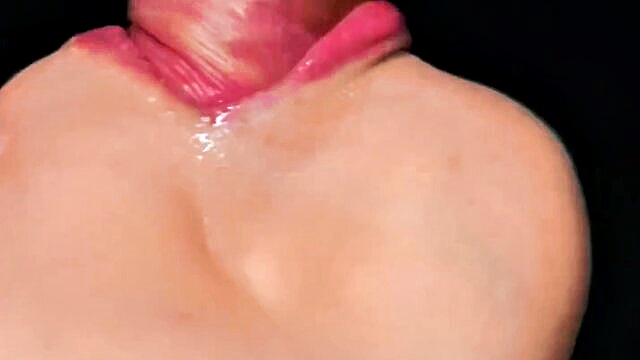 close up blowjob, close up, massive cumshot - see how this beautiful woman gets covered in a huge load on her face after giving a great deepthroat blow job