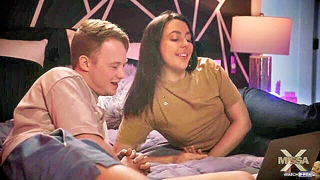 Whitney Wright - whitney wright watches taboo porn gets a creampie