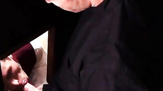 rimming, blowjob, big cock - deep blowjob from churchgoer