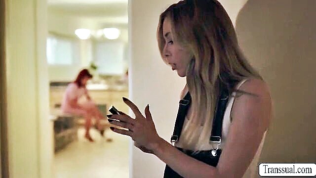Aiden Ashley, Foxxy - aiden ashley foxxy get caught and fucked by their perverted stepdaughters transexual deepthroat handjob