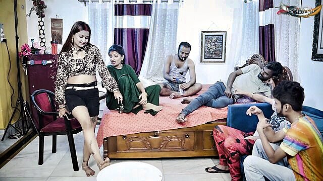 group sex, hindi audio, indian - hindi audio of a hot group sex scene with desi porn stars