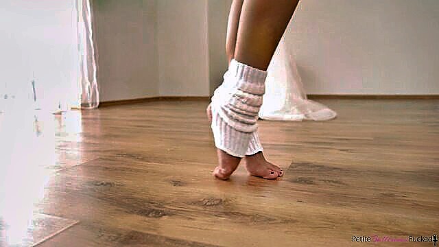 Victoria Pure, Victoria - petite ballerina gets fucked