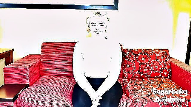 blonde, gagging, deep throat - annie deep throat gag