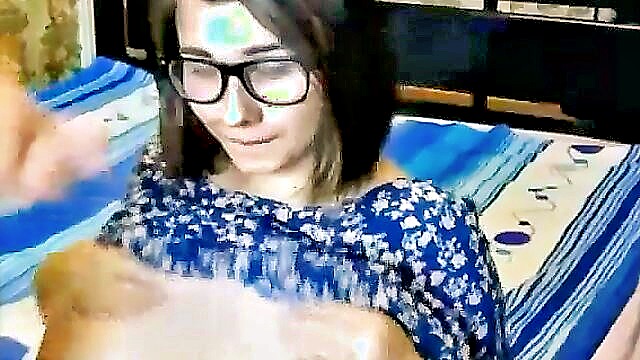 big boobs, big boob, how to - this brains on a dick babe with massive boobs knows how to give a mind blowing bj