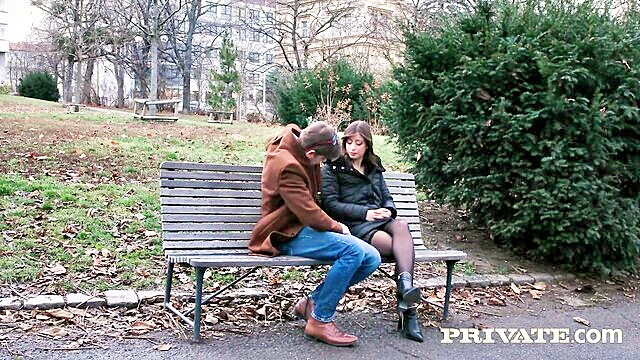 Silvia Soprano - silvia soprano’s first novel threesome experience in the park with a sexy wife