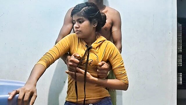 young stepmother’s wet vagina gets cum inside in this indian video : Beguma09