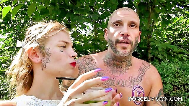bigdicks, blowjob, bigtits - club libertin club members vol 27 brunette babes swallow and take big dicks