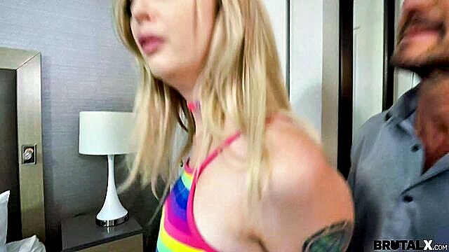 tommy gun, brutal, lexi lore - tommy gun lexi lore get nasty with a cumshot facial