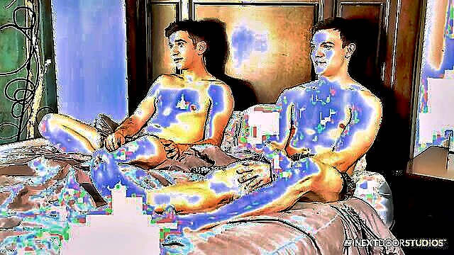 bed sex, bedroom, anal fuck - jason maddox andy banks get kinky in the bedroom with anal fucking and twink