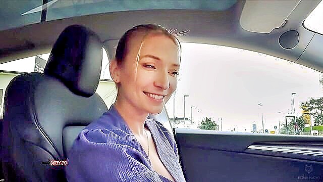 Fiona-Fuchs - fiona fuchs gives a freaky pov blowjob in public with her tattooed big tits bouncing