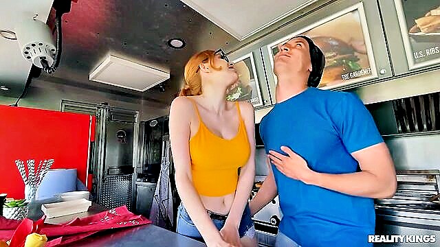 scarlett jones, big natural, big naturals - scarlett jones gags on big cock in pov with her big naturals
