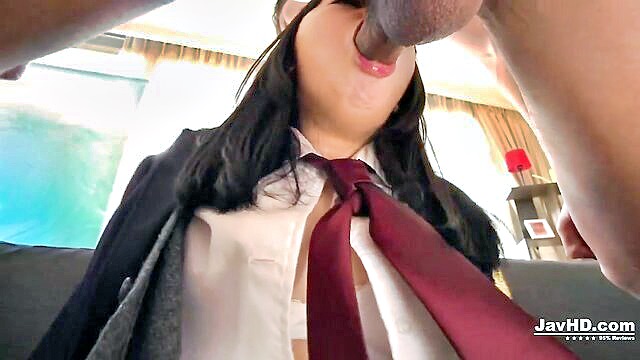 japanese college, yuu tsujii, college teen - yuu tsujiis solo japanese college masturbation adventure turns rough