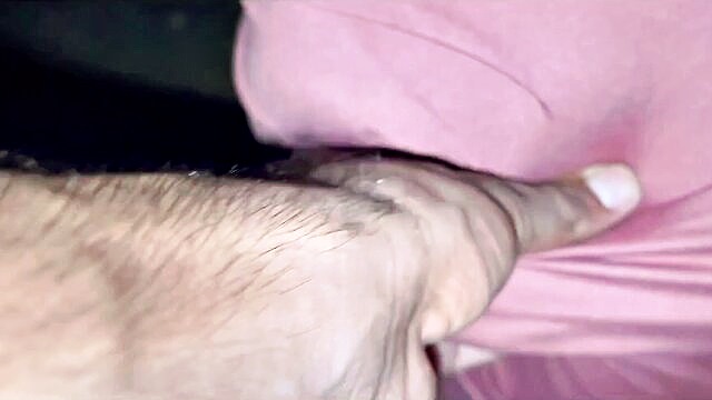 indian girl, in her, hairy pussy - a hairy indian woman is vigorously fucked in the forest at night