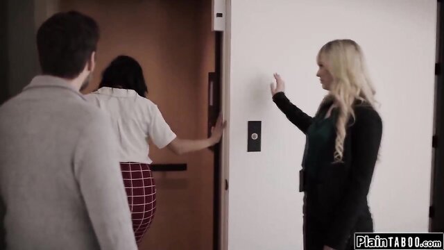Tommy Pistol - busty brunette cheats clients
