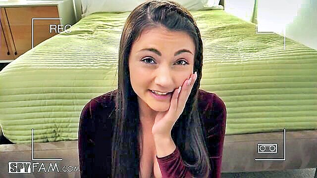 Adria Rae - adria rae caught seducing stepbrother SpyFam