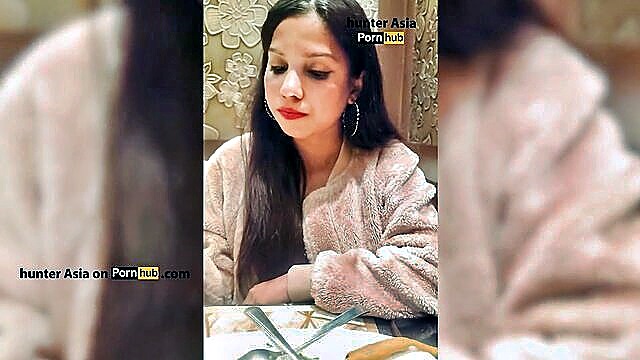 hunter Asia - hunter asias first time on a meeting indian honey gives softcore intercourse gets a sizzling jizz flows