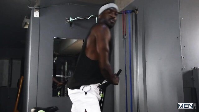 Malik Delgaty, Nate Rose - gym rat assholes drilled Men