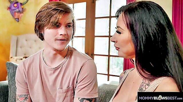 mommyblowsbest, lilly lane, milf - my big titty neighbor visits to suck my big cock and titty fuck me in pov