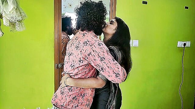 navel licking hot wifes saree hot boobs in steamy action : Vaigavarun45