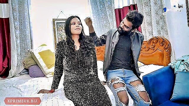 hardcore, doggystyle, teen - real indian girlfriend goes wild with a throbbing cock in hd audio