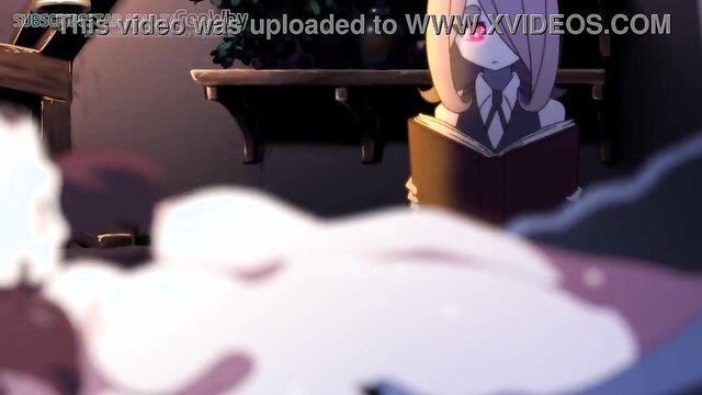 akko gets fucked by a whore and sucy watches : Ts