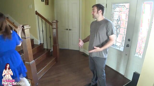 fucking, creampie, hardcore - curvy wife gets her asshole pounded by a rough stud