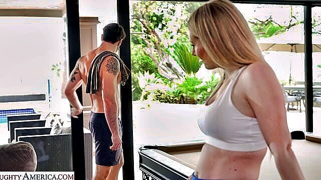Bunny Madison, Ken Feels - bunny madison gets naughty with a strangers balls in this hot stranger video Naughty America