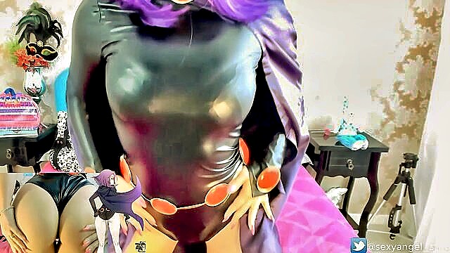 Emanuelly Raquel - raven titas cosplay