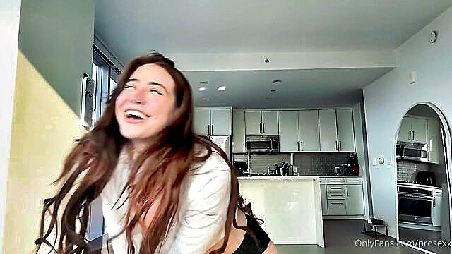 try out, rosie rider, rommates boyfriend - rosie rider lets her boyfriend try out her throat for the first time 1080210