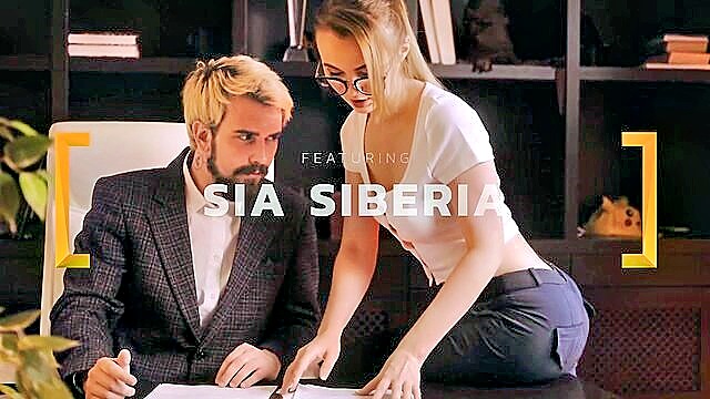 Sia Siberia - sia siberia office blowjob