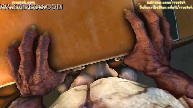 Mudmanboots - 3d animation of rachel destry getting fucked by a huge dick Mudmanboots