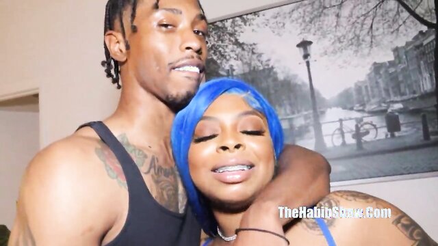 interracial couple enjoys highscore with intense ass and cock play : The Habib Show
