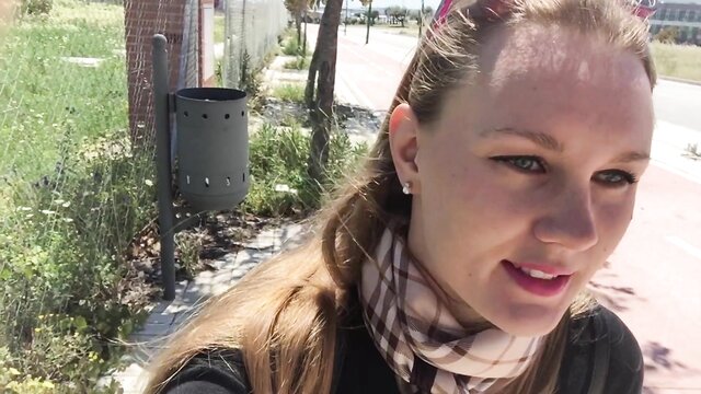 IviRoses - watch iviroses caught napping and getting naughty in the street