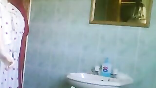 in the bathroom, hidden cam, in the bath - bathroom mishap with flatmate