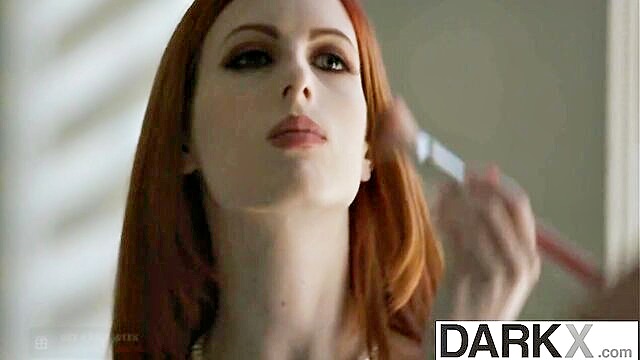 massive cocks, massive cock, alex harper - slim redhead spitroast